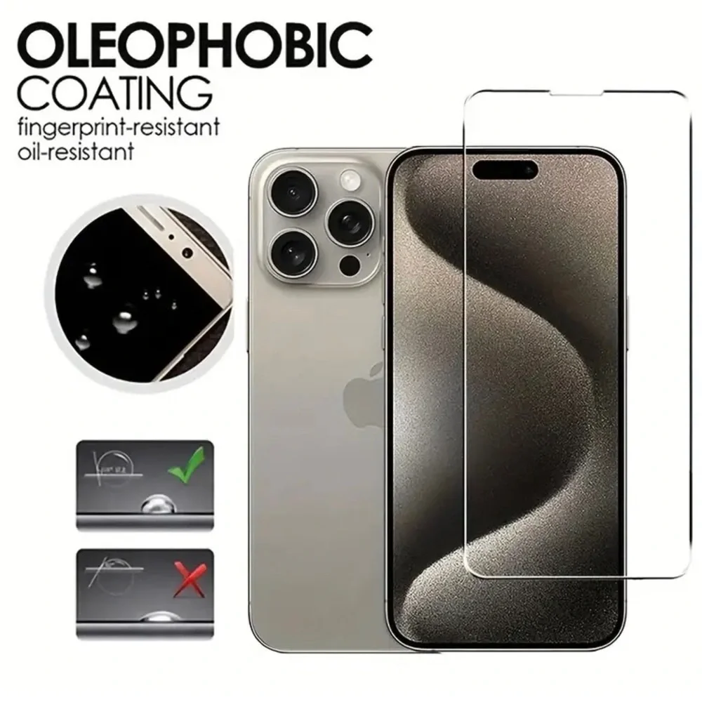 5-Pack of Premium Tempered Glass Screen Protectors for iPhone SE 2020/2022 - NEW